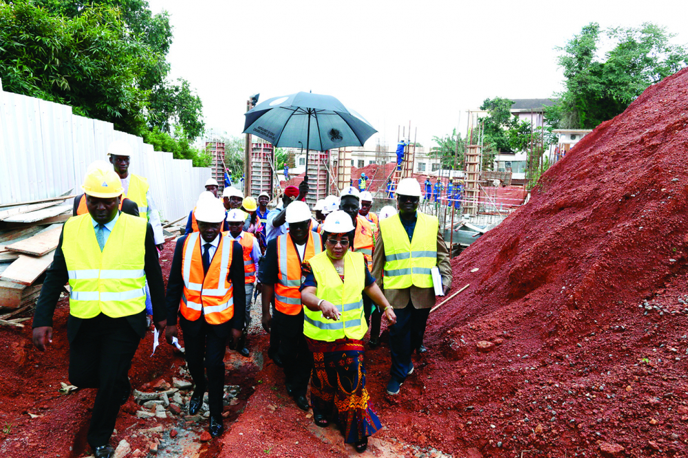 Le siège de l’Afrosai en chantier dans la cité capitale politique 